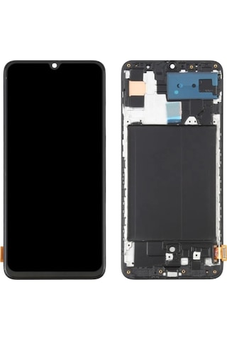 Samsung Uyumlu Galaxy Sm-a705 A70 Ekran Lcd Full Çıtalı Tam Boyut