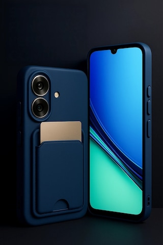 Sptmgldı Newface Realme Note 60 Kelvin Kartvizitli Silikon - Lila