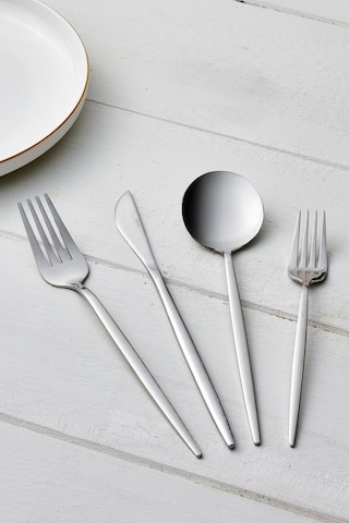 Apricot Faro 24 Parça 6 Kişilik Çatal Kaşık Bıçak Kutulu