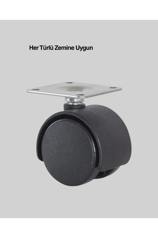 Hubrendy Tekno Masa Ve Sehpa İçin 6 Cm Kilitsiz Ayak Tekli 16063626