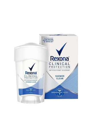Rexona Clinical Protection Shower Clean Krem Kadın Deodorant 45 ML
