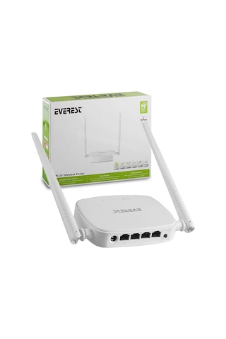 Everest Ewr-301 Kablosuz-n Wps+wısp+wds 300 Mbps Access Poınt+repeater+ Bridge Kablosuz Router
