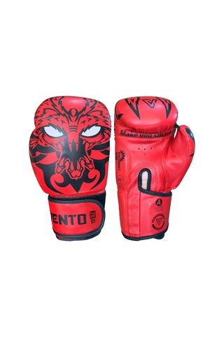 Vento Drago Boks Ve Kick-boks Eldiveni Kırmızı Kırmızı