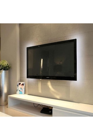 Rgb 5v Usb Güç Led Şerit Işık Rgb 2835 3528 Smd Hdtv Tv Masaüstü Bilgisayar Ekranı Arka Işık Ve Önyargı Aydınlatma 1m 2m 3m 4m 5m Şerit Işık 5m