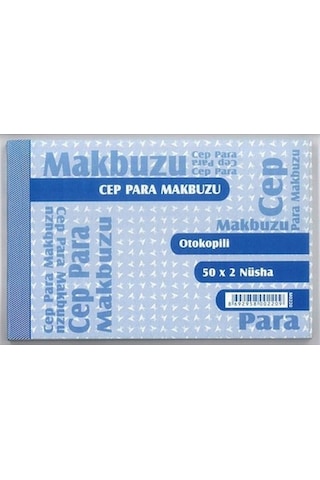 Özkan Mini (Cep) Para Makbuzu Otokopili 50 x 2 Nüsha 12'li