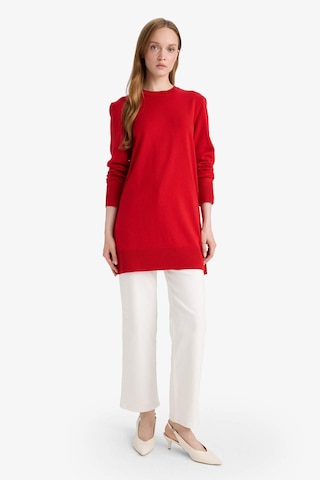 Defacto Regular Fit Bisiklet Yaka Tunik H3431az25wnrd59 Kırmızı