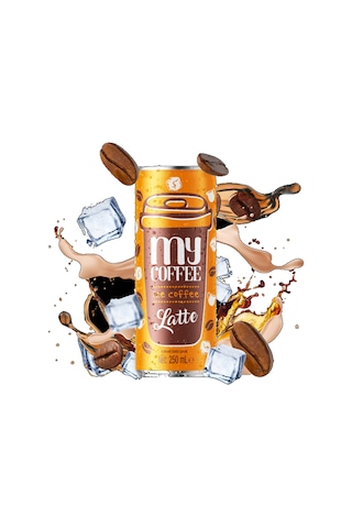 My Coffee Latte Kahveli Soğuk Kahve 250 Ml X 12 Adet Hazır