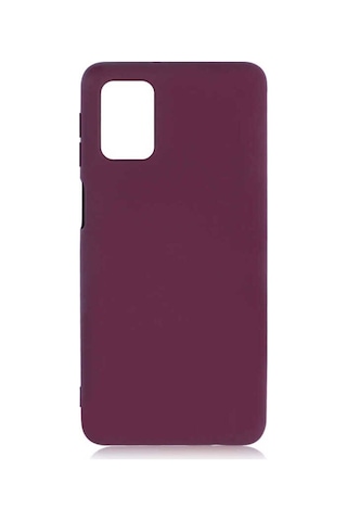 Galaxy M31s Kılıf Zore Mara Lansman Kapak Koyu Mor