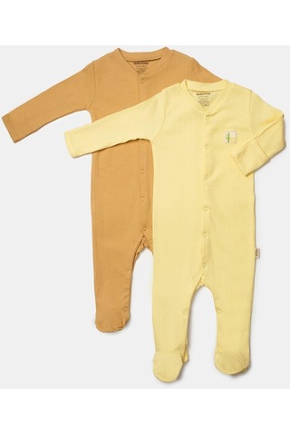 BabyCosy Organik 2 Li Patikli Tulum Csyb9034 001