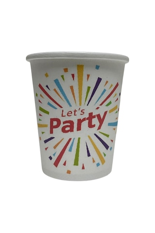 Parti Konseptli Tek Kullanımlık 7 Oz 100 Adet Karton Bardak 1 Parti Konseptli Tek Kullanımlık 7 Oz 100 Adet Karton Bardak 1
