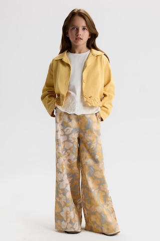 Nk Kids Kız Çocuk Bahar Pantolon Nk-51304 Sarı