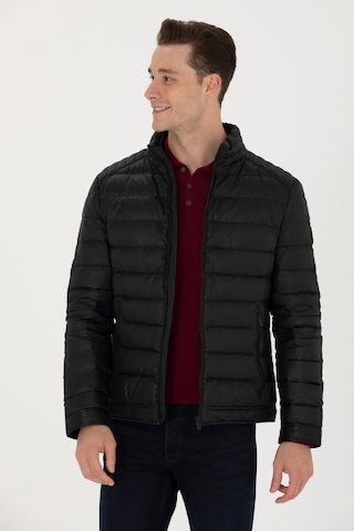 U.S. Polo Assn. U.s. Polo Erkek Slim Fit Kaz Tüğü Spor Mont 2246527 More25k Siyah