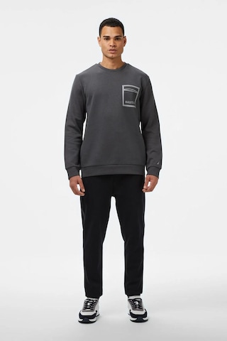 Nautica Erkek Gri Classic Fit Sweatshirt-11422 Gri