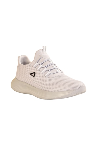 Erkek Casual Rahat Konforlu Bağcıklı Spor Ayakkabı Fileli Terletmez Yüksek Taban Sneaker Gri