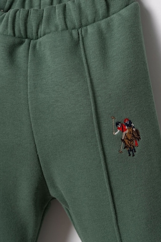 U.S. Polo Assn. Erkek Bebek Nakışlı Yeşil Uzun Kol Pijama Takım Usb3170-c-v3 Usb3170-c-v3
