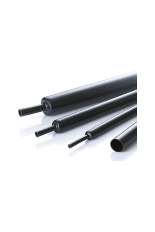 12.7 Mm Woer Isı Ile Daralan Siyah Makaron (100 Metre Rulo)