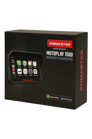 Knmaster Motoplay 1500 6.25 Tpms Sensörlü Kablosuz Carplay & A
