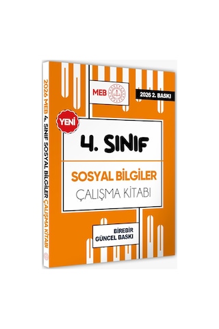2026 MEB ÖDM İlkokul 4.Sınıf SOSYAL BİLGİLER Çalışma Kitabı Alıştırm