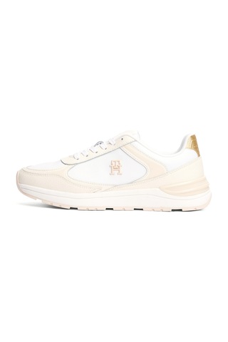 Tommy Hilfiger Casual Fashıon Runner Lth Beyaz Kadın Sneaker Beyaz
