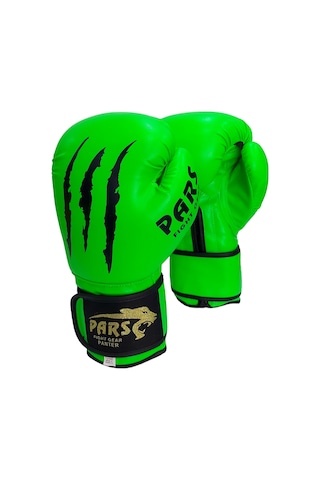 Pars Panter Boks Kick Boks Muay Thai Eldiveni Yeşil