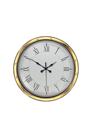 Zentime 40 Cm Gold Lüks Dekoratif Duvar Saati çok Renkli