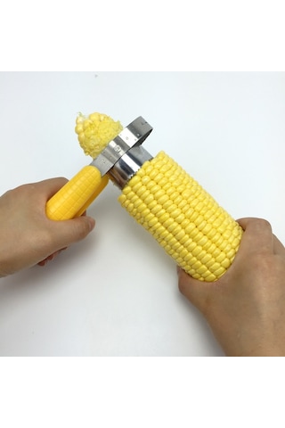 Manuel Paslanmaz Çelik Mısır Soyucu Mısır Koçanı Soyucu Gıda Değirmeni Ayırıcı Meyve Sebze Aleti Mutfak Aksesuarları Diğer