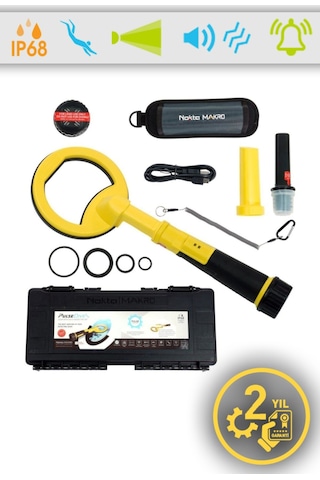 Pulsedive 2'Si 1 Arada Set Scuba Dedektörü & Pointer N11.209