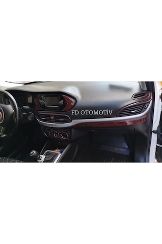 Fiat Egea Full Set Torpido, Konsol, Trim, Göğüs Kaplama Seti Maun Renk
