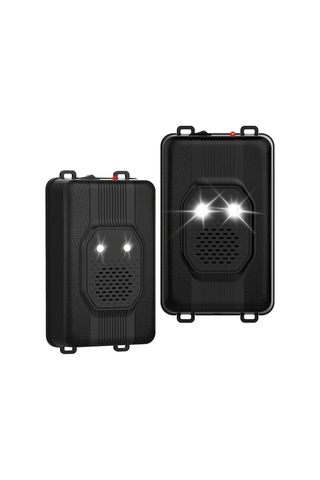 Motion003 Taşınabilir Ultrasonik Böcek Kovucu Siyah 3ü 1 Arada Dc Güçlü İç Dış Mekan Böcek Kemirgen Kovucu Pil Gerektirmez