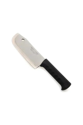 Poyraz Bursa Kurban, Kasap Oval Satır No:2, 22 Cm - Plastik Sap Siyah