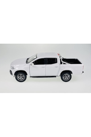 Welly Koleksiyon 1 / 24 Ölçek Mercedes X Class Beyaz Arazi Aracı Model Metal Araba Çok Renkli