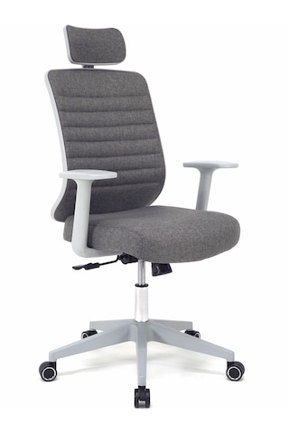 Zeon Büro Ofis Sistemleri // Comfort Plus Mood Gray Yönetici Koltuğu Ofis Çalışma Koltuğu Gri