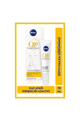 Nivea Q10 Plus Kırışıklık Karşıtı Göz Bakım Kremi 15 ML