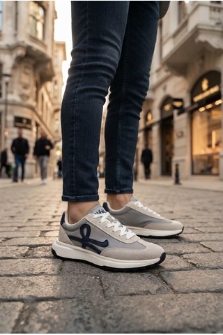 Fort Noka Cameron Anatomik Rahat Sneaker Erkek Spor Ayakkabı GRİ