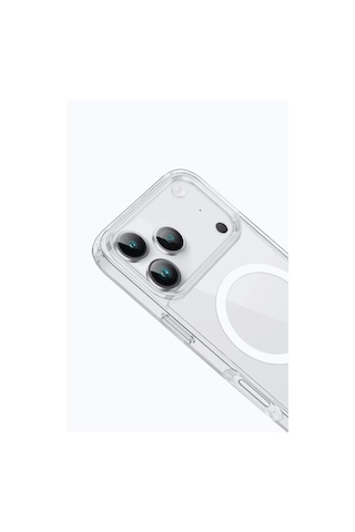 Apple Uyumlu iPhone 17 Pro Max Animasyonlu Şeffaf Sert Mika Sararmaz Magsafe İnce Fit Kılıf Ultra
