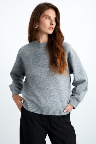 Grimelange Nanna Kadın Oversize Fit Bol Kalıp Yuvarlak Yaka Recycle Triko Grimelanj Kazak