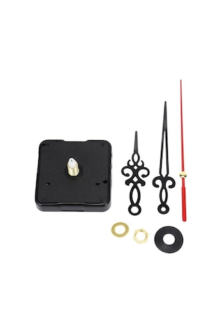 Goldenqian 4x Modern Kuvars Duvar Saati Mekanizması Hareket Onarım Yedek Parçaları D30fbs ÇOk Renkli