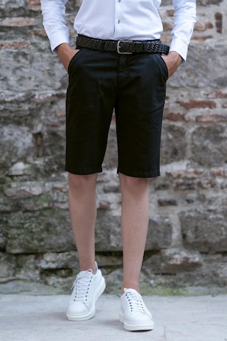 Gabardin Kumaş Pamuklu Regular Fit Chino Yan Cep Erkek Şort
