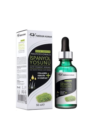 Feridun Kunak İspanyol Yosunu Saç Bakım Serumu 50 ML