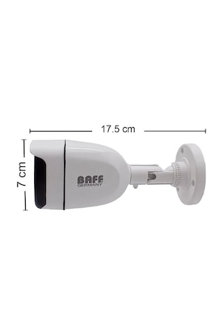 Baff Ahd-5217w 2 Mp 3.6 Mm 4 In 1 Ahd Bullet Kamera