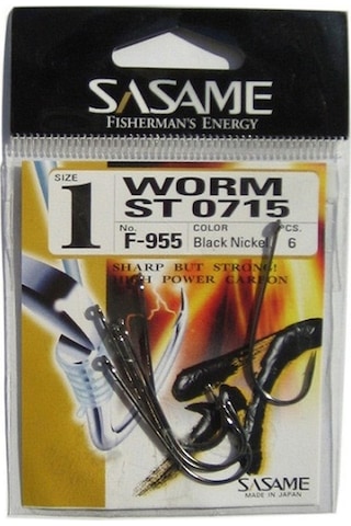 Sasame Worm F-955 Serisi Olta Iğnesi (286917733)