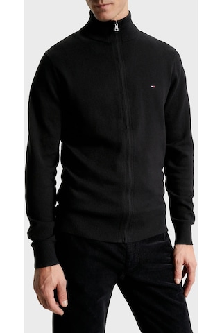 Tommy Hilfiger Erkek Hırka Mw0mw28050 Bds Siyah