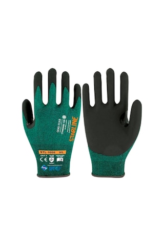 Starline Nitril Kaplamalı Kesilmeye Dirençli İş Eldiveni 1008 Stl Yüksek Koruma Sağlayan