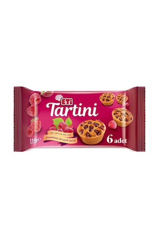 Tartini Frambuazlı Turta 114 G X 14 Adet