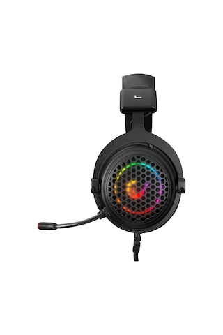 Rampage Majesty Mikrofonlu 7.1 Surround RGB Kulak Üstü Oyuncu Kulaklığı