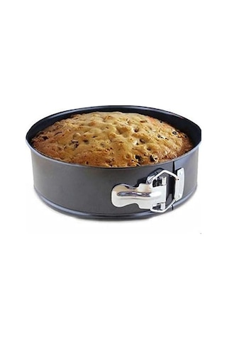Kek Kalıbı Tabanlı Kare Kelepçeli 24 Cm Çok Renkli