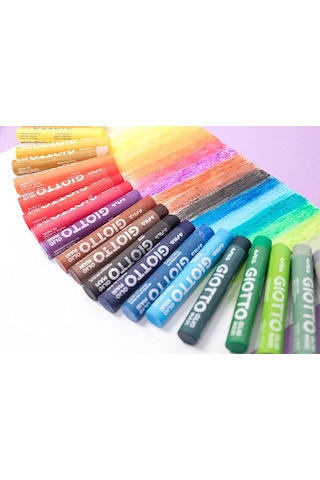 Gıotto 293800 Yağlı 24 Renk Pastel Boya Diğer