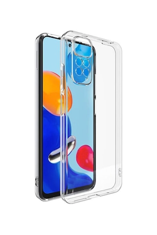 Xiaomi Redmi Note 11 Pro 5g Uyumlu Kılıf Şeffaf Kamera Korumalı Esnek Silikon Telefon Kılıfı Kapak