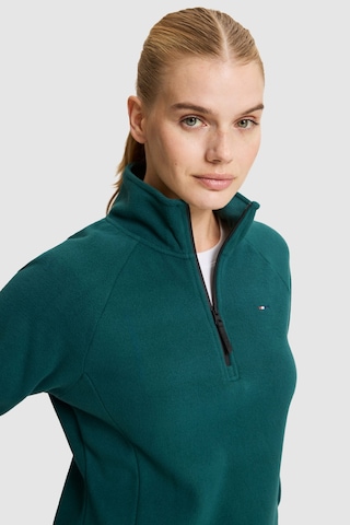 U.S. Polo Assn. Kadın Yeşil Yarım Fermuarlı Sweatshirt 50329013-vr060 Eden Green