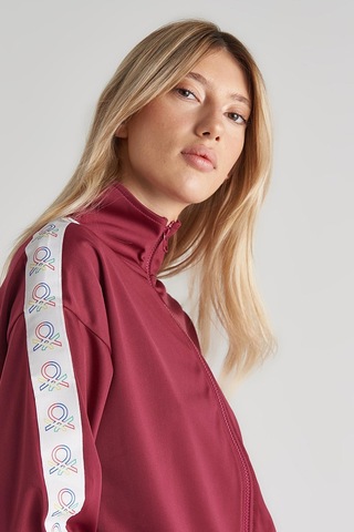 Benetton United Colors Of Bnt-w20189 Kadın Sweatshirt 71149 Bnt-w20189-r0901 Koyu Pembe